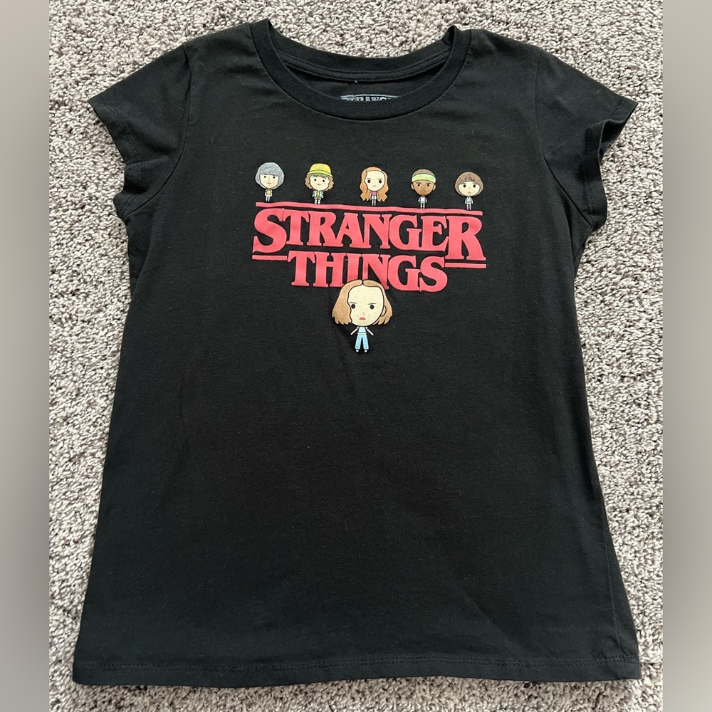 Stranger Things girls tshirt